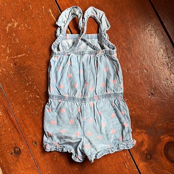 Jean style romper - Picture 2 of 5